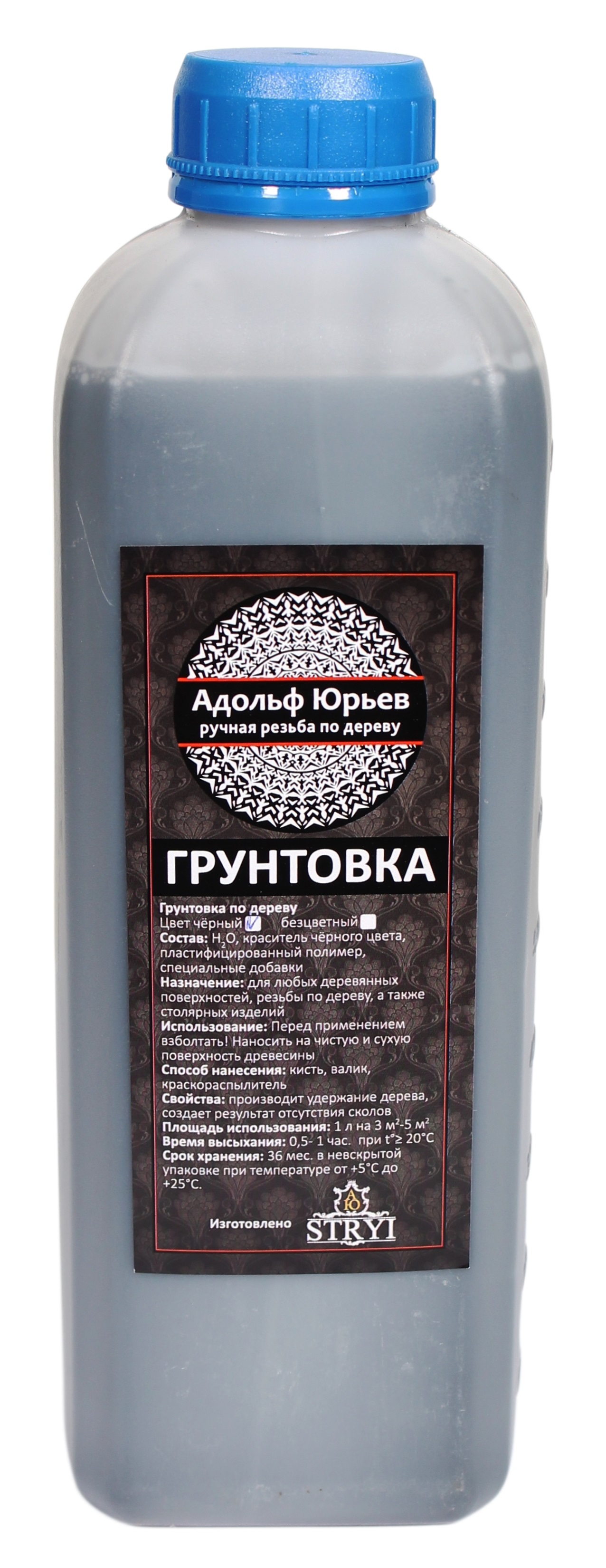 

Грунтовка чёрная АЮ STRYI 1л АГ-001