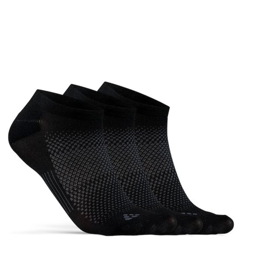 

Термошкарпетки Craft CORE Dry Footies 3-Pack розмір XS 34-36 колір 999000