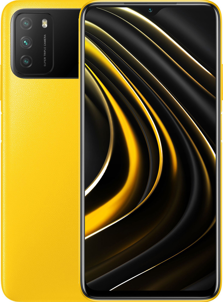 

Смартфон Xiaomi Poco M3 4/64GB Yellow (Global Version)
