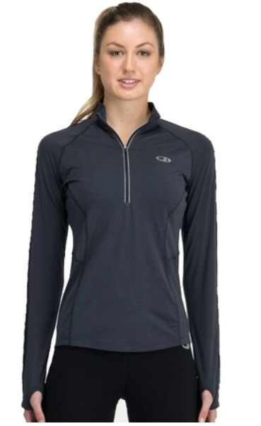 

Термокофта Icebreaker GT LS Quest Zip WMN panther  (IB5 E74 D87, Термокофта Icebreaker GT LS Quest Zip WMN panther S (IB5 E74 D87 S)