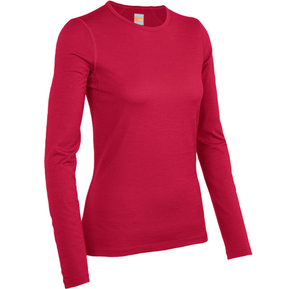 

Термофутболка Icebreaker BF 200 Oasis LS Crewe WMN garnet  (100 514 601, Термофутболка Icebreaker BF 200 Oasis LS Crewe WMN garnet S (100 514 601 S)