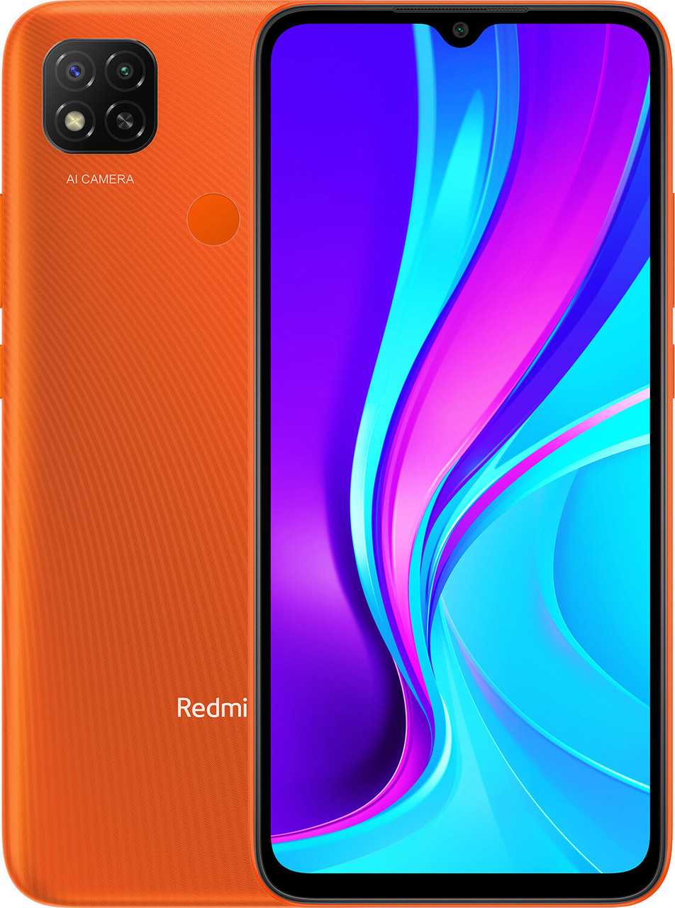 

Смартфон Xiaomi Redmi 9C 3/64Gb Orange (Global Version) NFC