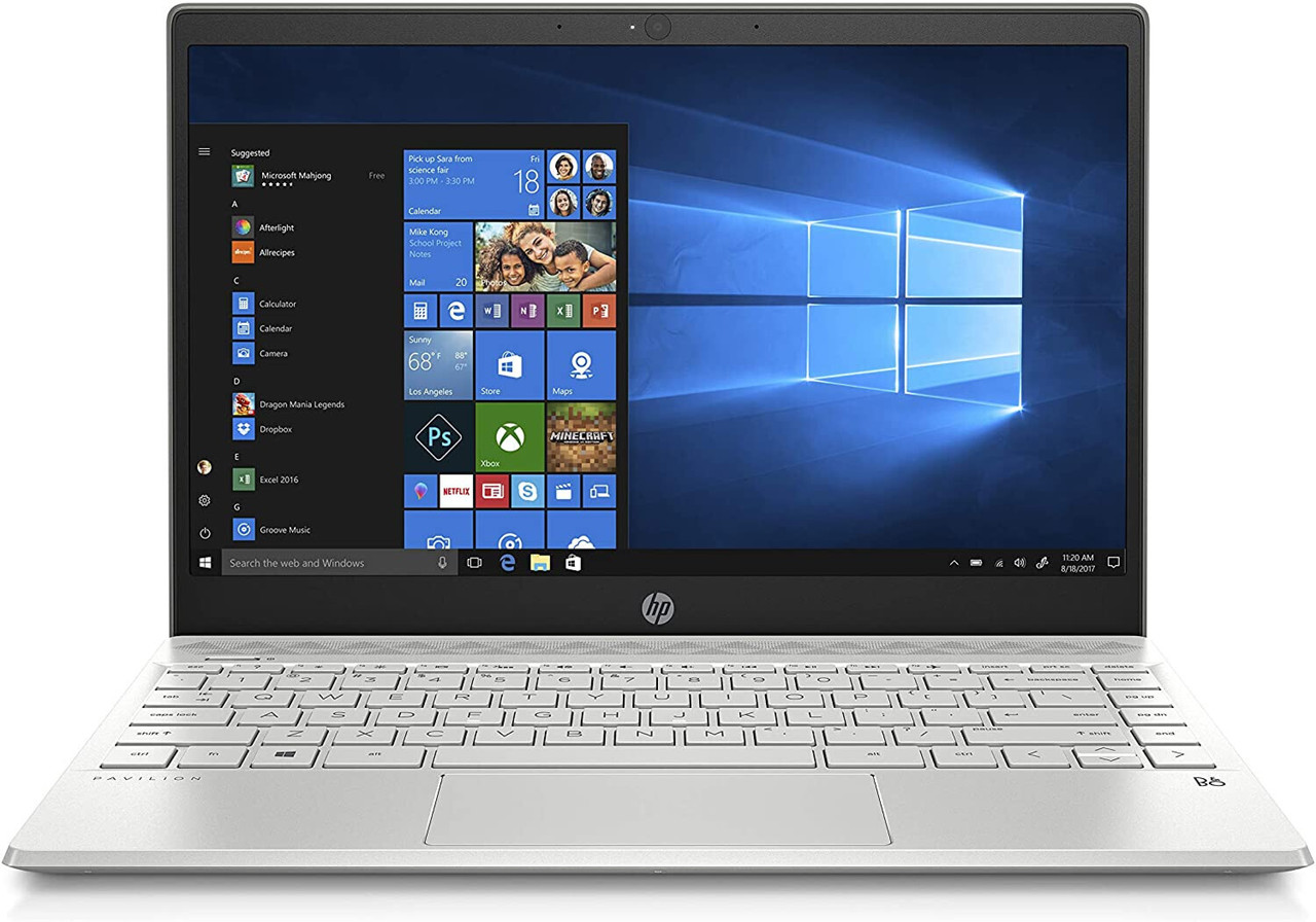 

Ноутбук HP Pavilion 13 8/128GB, i3-8145U (13-an0031wm) Silver