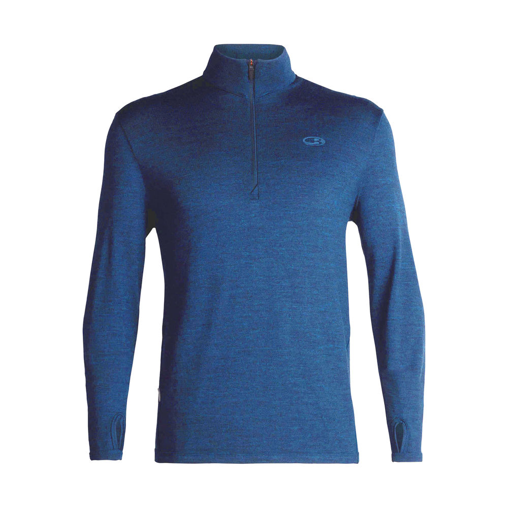 

Термокофта Icebreaker Original LS Half Zip MEN equinox hthr XXL (100 871 401 XXL)