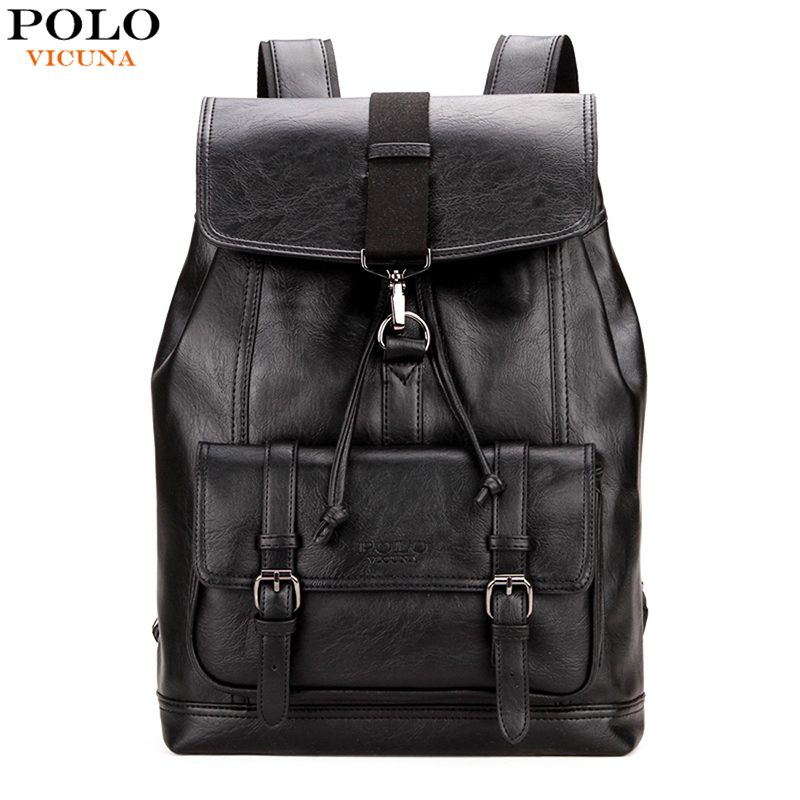 

Городской мужской рюкзак Polo Vicuna Черный (5508-BL)