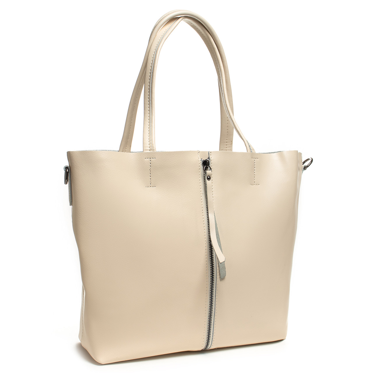 

Сумка Женская Классическая кожа ALEX RAI 07-02 8704-220 бежевая beige