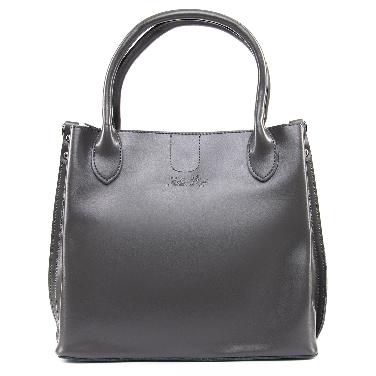 

Сумка Женская Классическая кожа ALEX RAI 05-01 8784 Серая