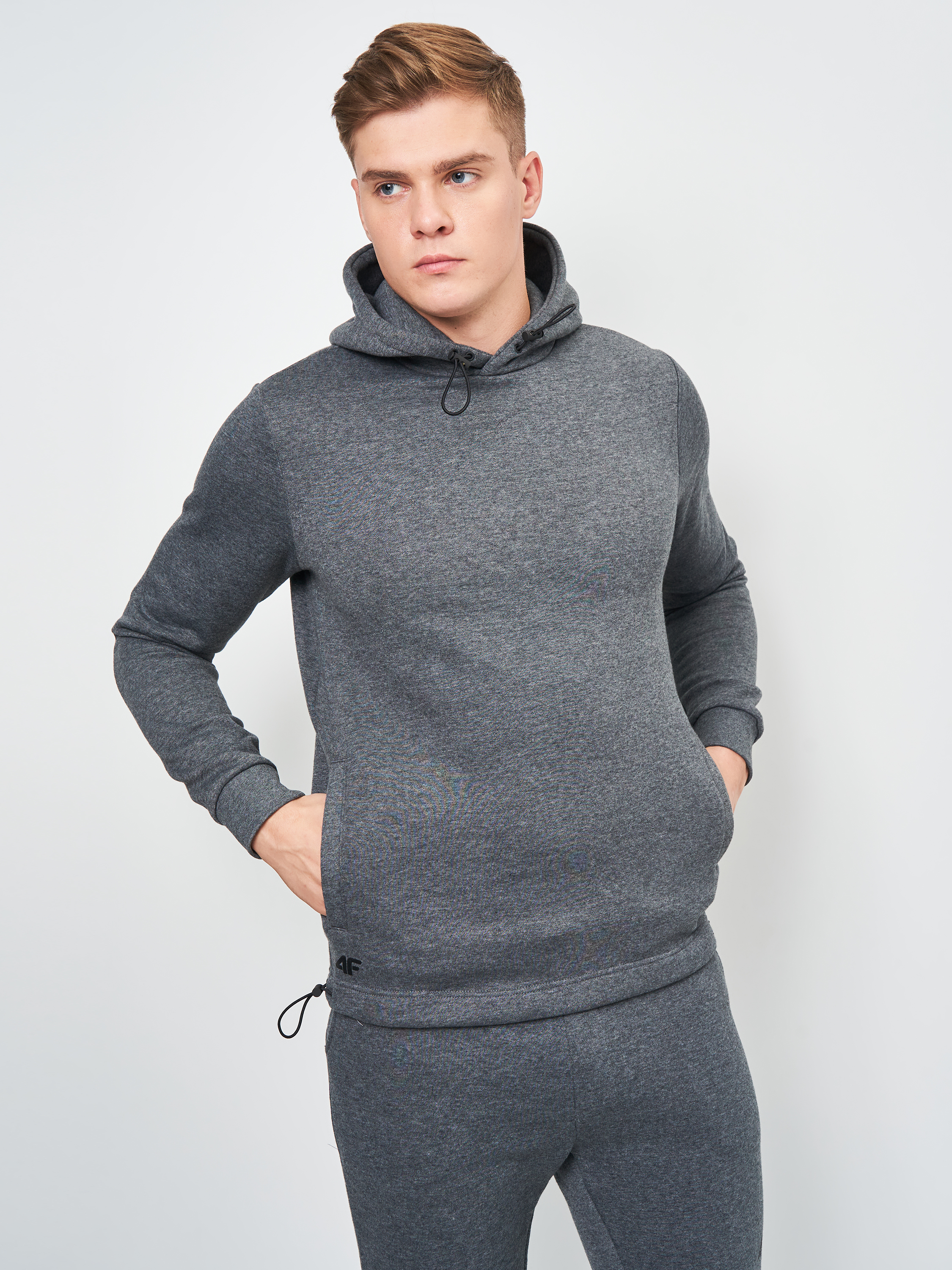 

Худи 4F H4Z21-BLM013-24M M Middle Grey Melange