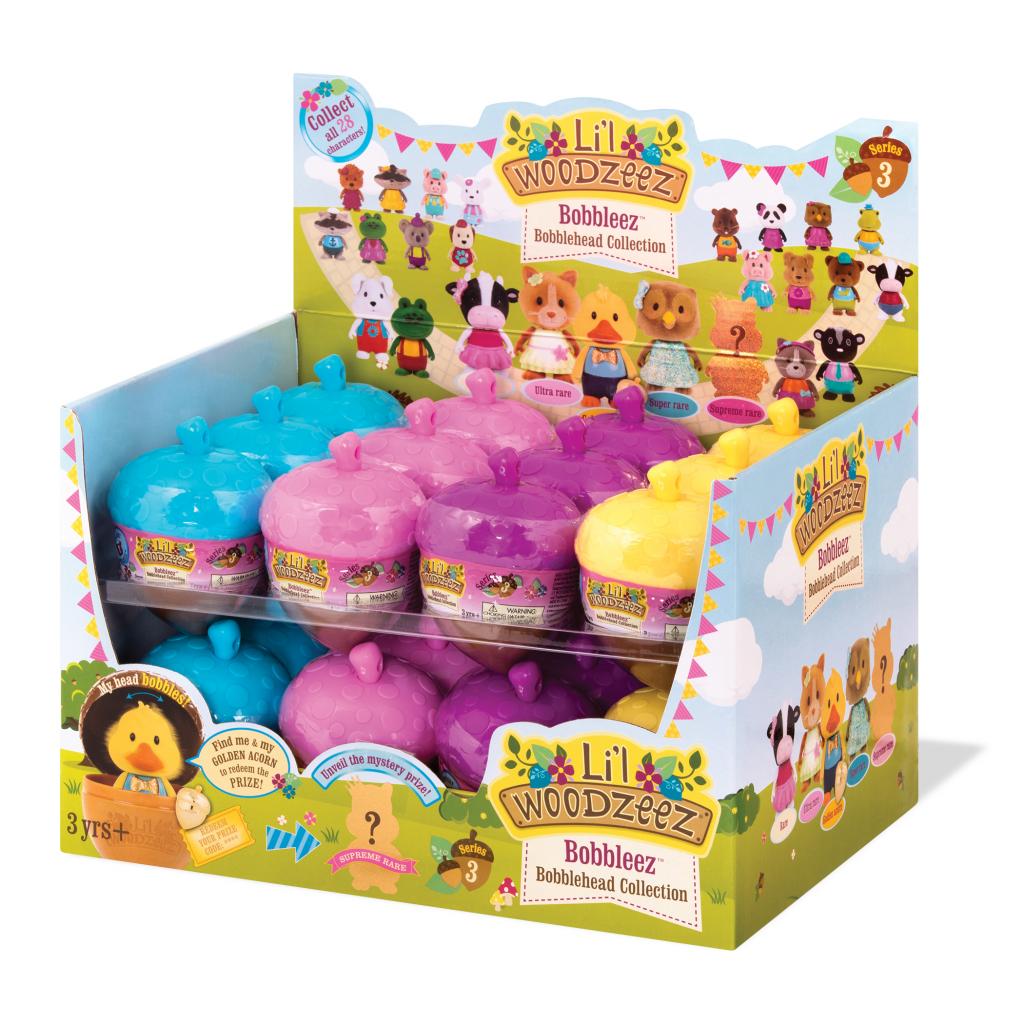 

Фигурка Li'l Woodzeez Bobblehead Сюрприз. Серия 3 (63400GTZ)
