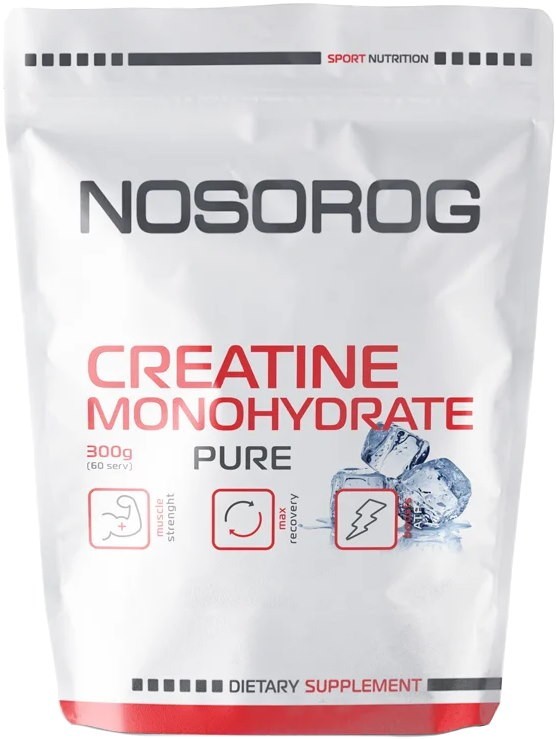 

Креатин Nosorog Nutrition Creatine Monohydrate 300 г Без Вкуса