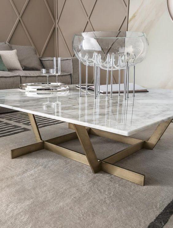 

Дизайнерский Журнальный Мраморный стол в стиле Лофт Loft Design RV674 ()