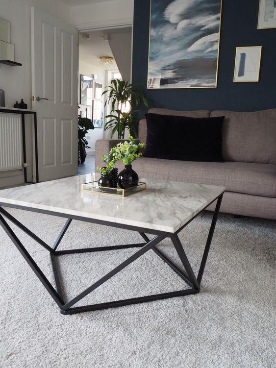 

Дизайнерский Журнальный Мраморный стол в стиле Лофт Loft Design RV659 ()