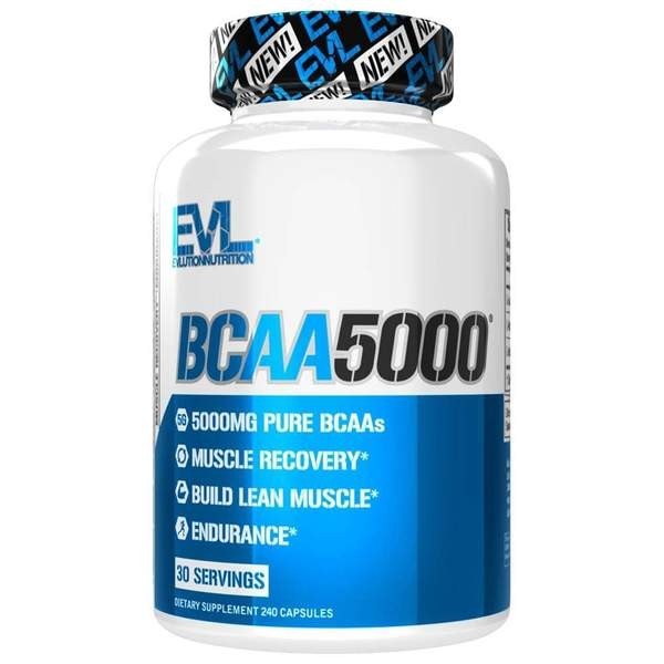 

Амінокислота Evlution Nutrition BCAA 5000 240 капс