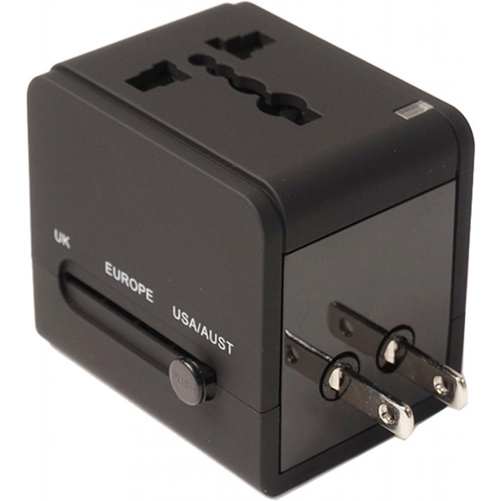

Зарядное устройство PowerPlant Международный адаптер 220В + 2*USB max2.1A
