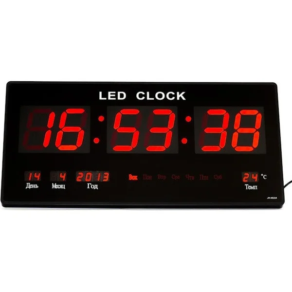 

Настенные часы Led с подсветкой 4622 Красные
