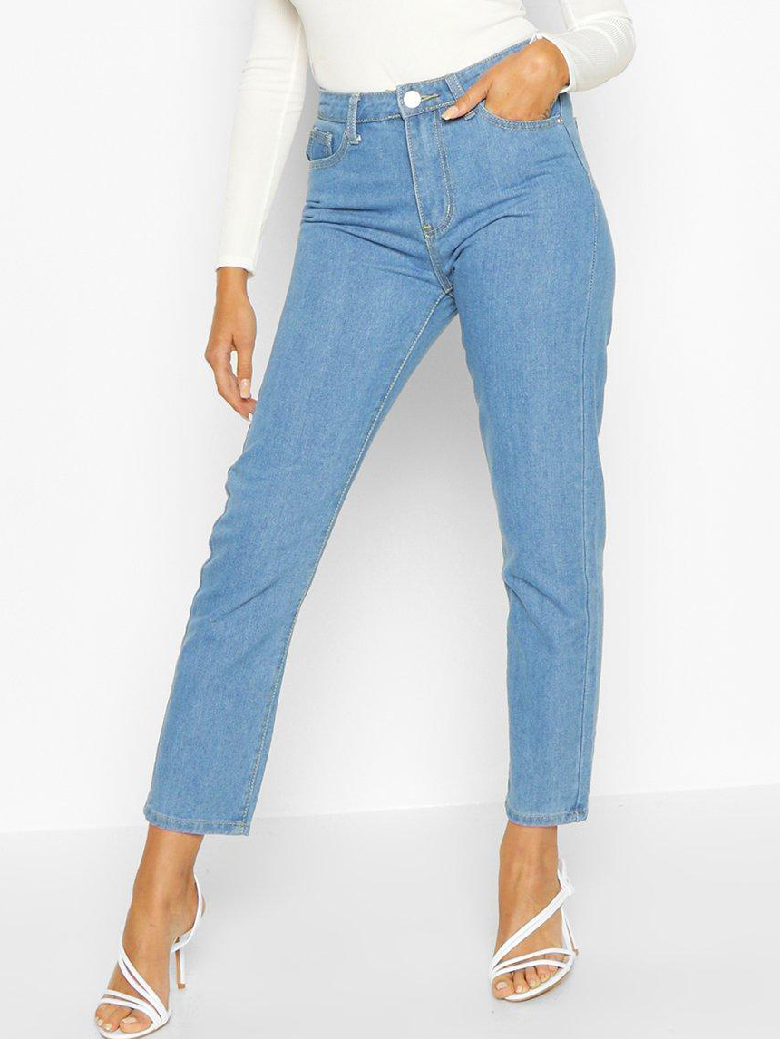 

Джинсы Boohoo bh04500007 42 Голубые