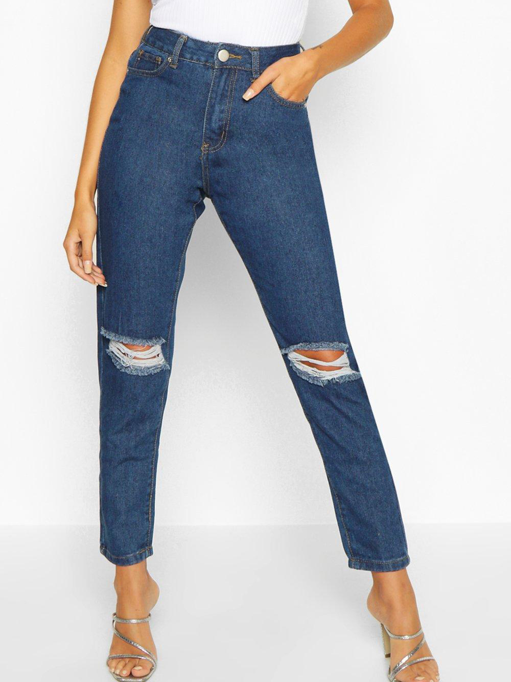 

Джинсы Boohoo bh04500020  Темно-синие, Джинсы Boohoo bh04500020 40 Темно-синие