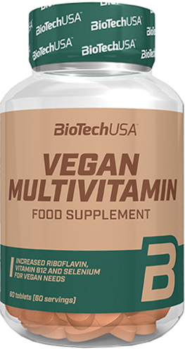 

Витамины и минералы Biotech Vegan Multivitamin 60 таблеток (5999076239337)