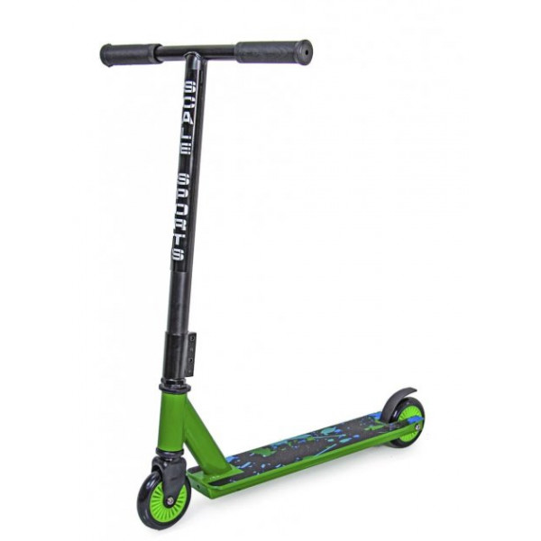 

Трюковый детский самокат Space Sport Turbo ABEC 7 Зеленый 48.5х10 см (DP-1731724687)
