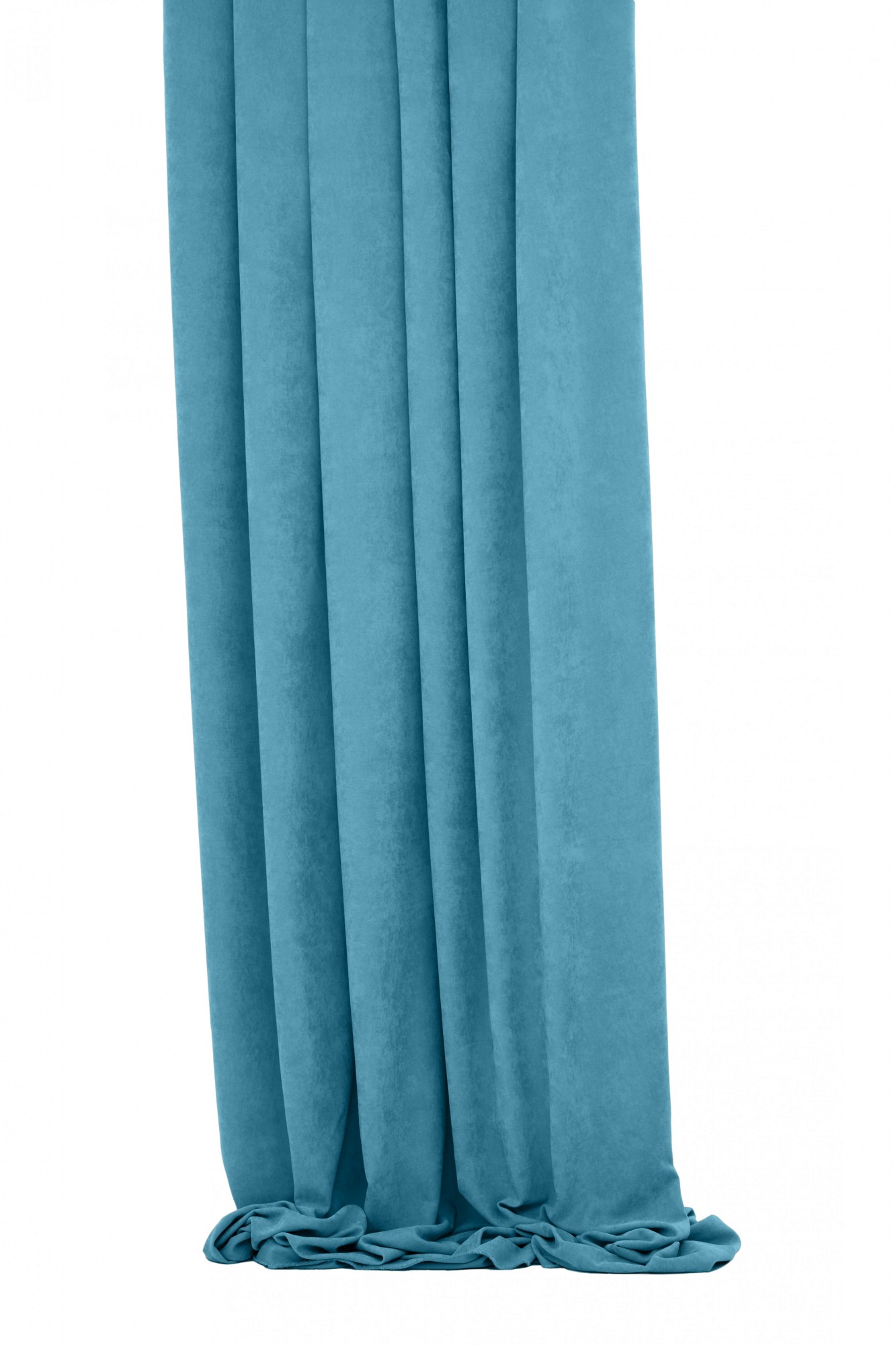 

Штора из микровелюра бирюзовая Juvla (100) размер 250х260