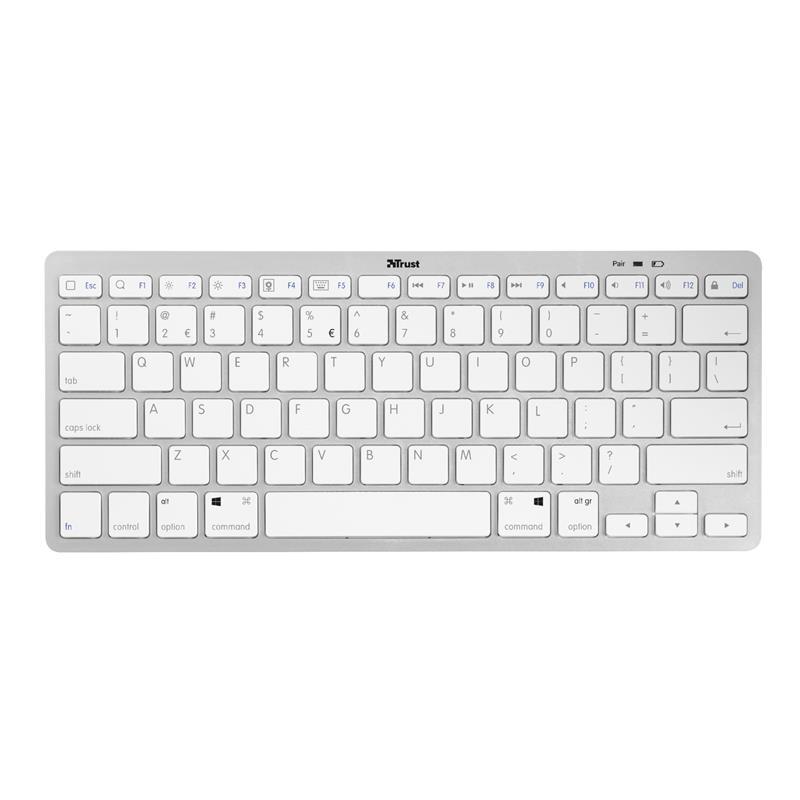

Беспроводная клавиатура Trust Nado BT White (23746)