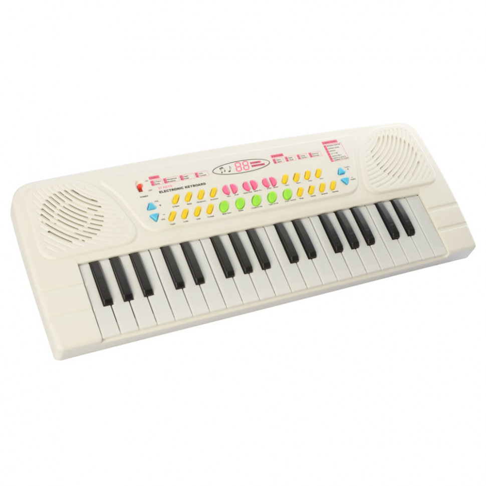 

Детский синтезатор BX-1605BC 37 клавиш (Белый)