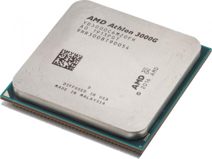 

Процессор AMD AM4 Athlon 3000G (3.5GHz 2 Core 4 Thread 4Mb Vega 3) Tray