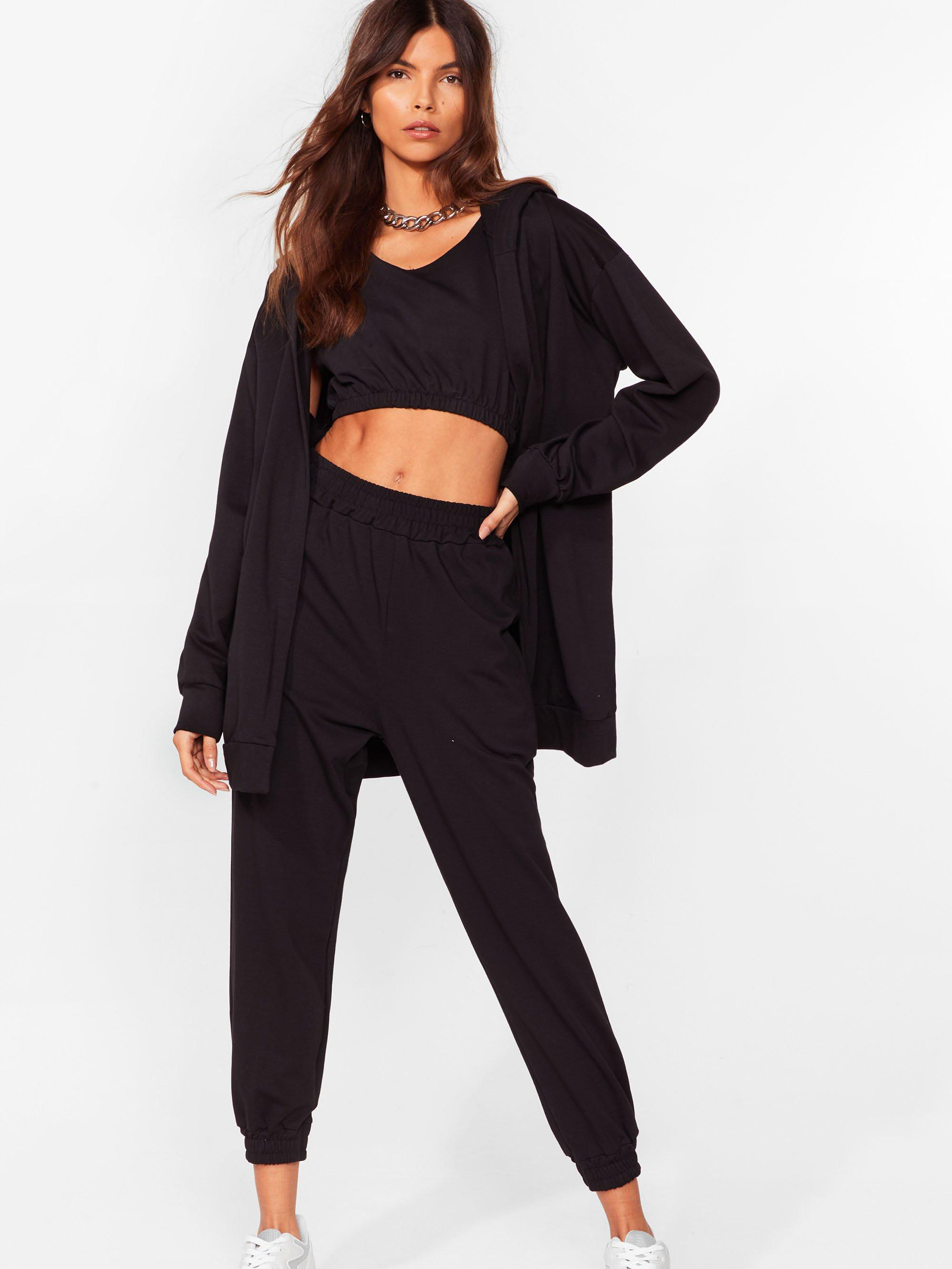 

Костюм Boohoo Nasty Gal bh04600055 M Черный