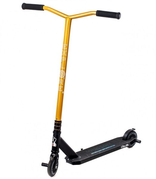

Трюковой самокат Explore Spade DELUXE 2 Золото 110 мм (sx6376)