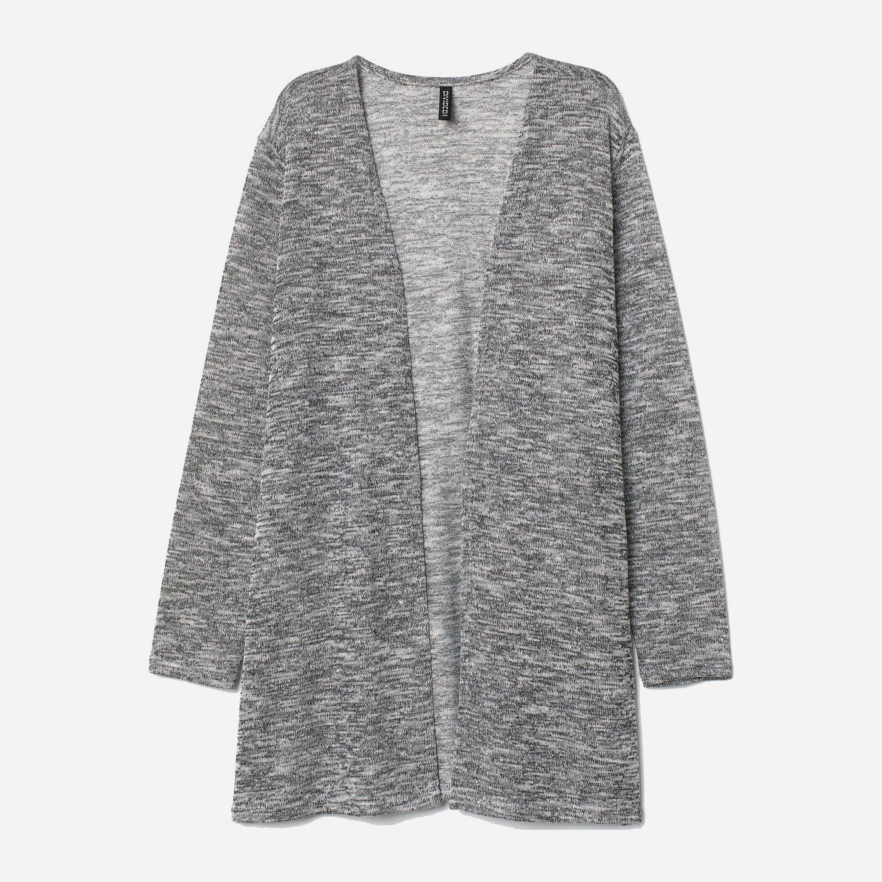 

Кардиган H&M 6798540 XS Черный с белым