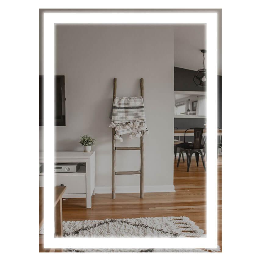 

Зеркало в ванную SmartWorld Lantana серия Lite с подсветкой LED прямоугольное 180x60x3см. (Lite-Lantana-60x180)