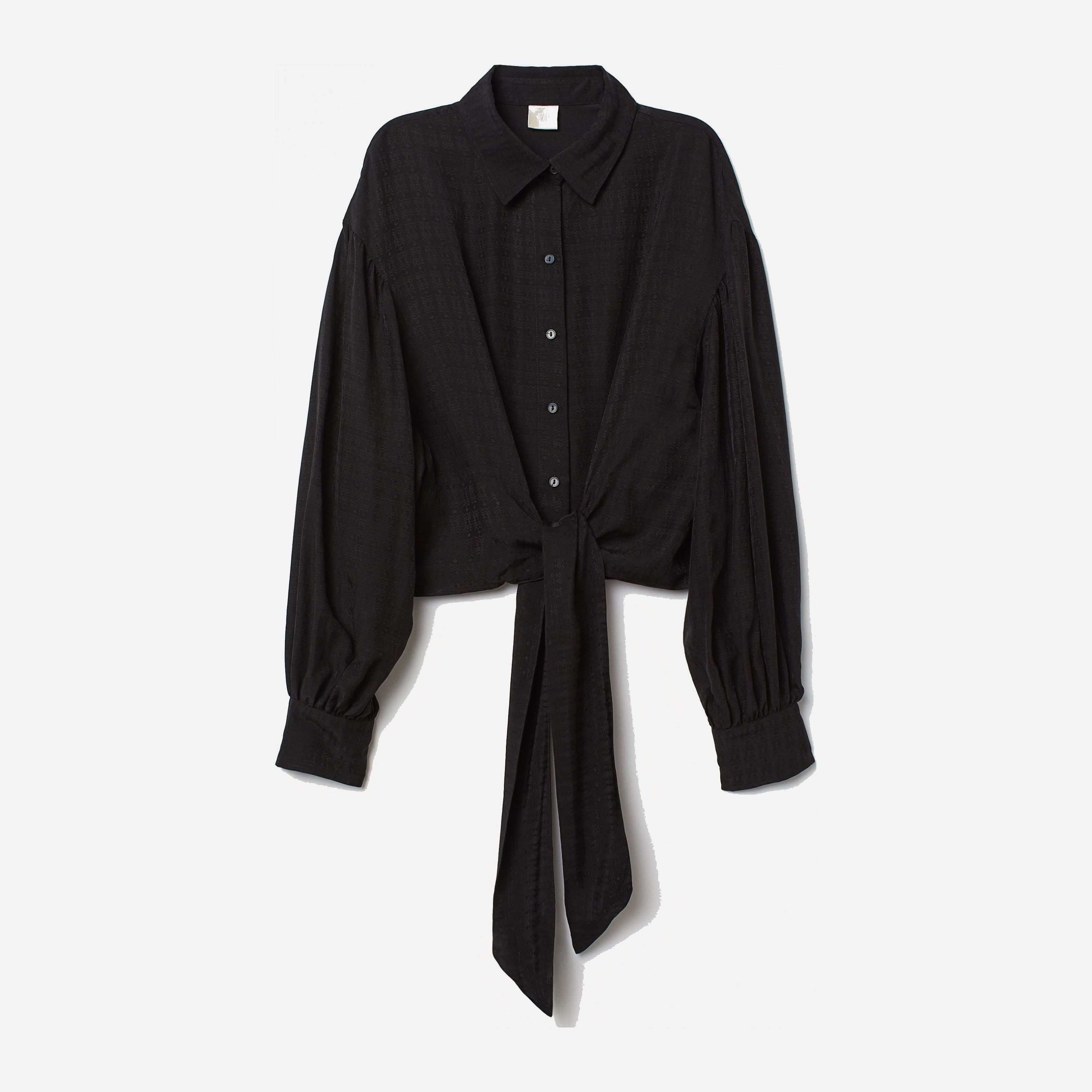 

Рубашка H&M 7325349 32 Черная