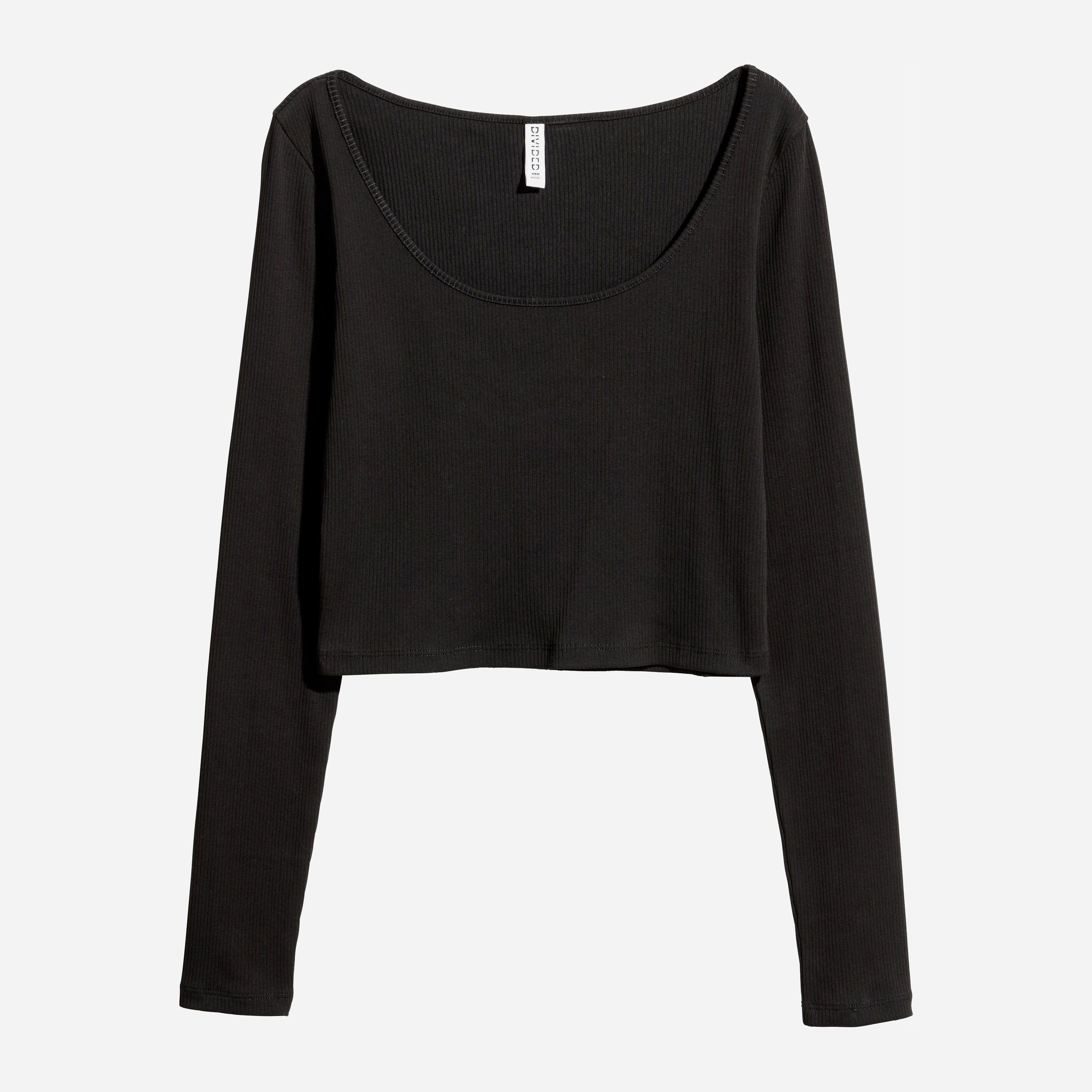 

Топ H&M 5724807 XS Черный