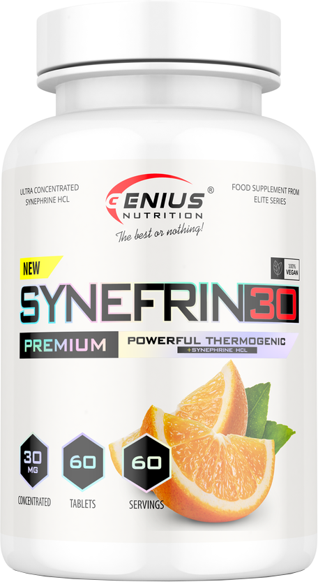 

Витамины и минералы Genius Nutrition Synefrin 30 60 таблеток (7359682919616)