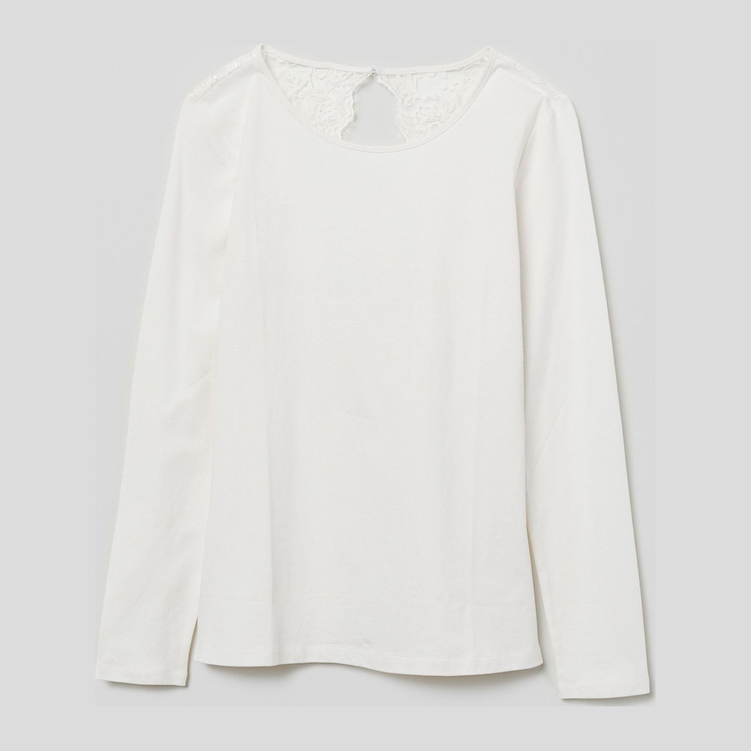 

Лонгслив H&M 6189428 XS Кремовый
