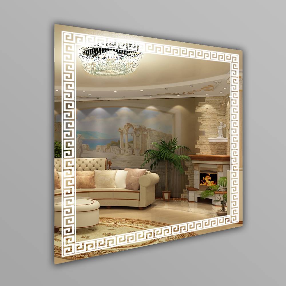 

Зеркало в ванную SmartWorld Zamira серия Lite с подсветкой LED прямоугольное 100x70x3см. (Lite-Zamira-70x100)