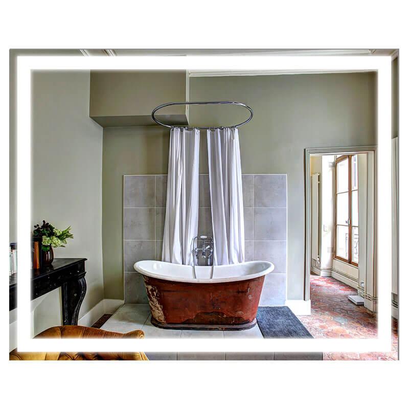 

Зеркало в ванную SmartWorld Frezia серия Lite с подсветкой прямоугольное 110x110x3см. (Lite-Frezia-110x110)