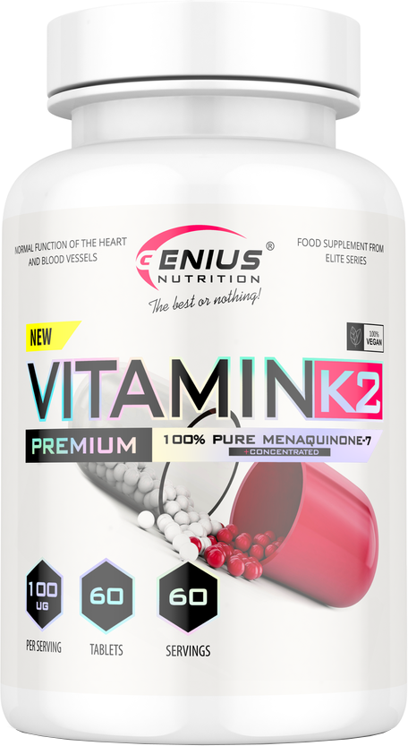 

Витамины Genius Nutrition Vitamin K2 60 таблеток (7354578268755)