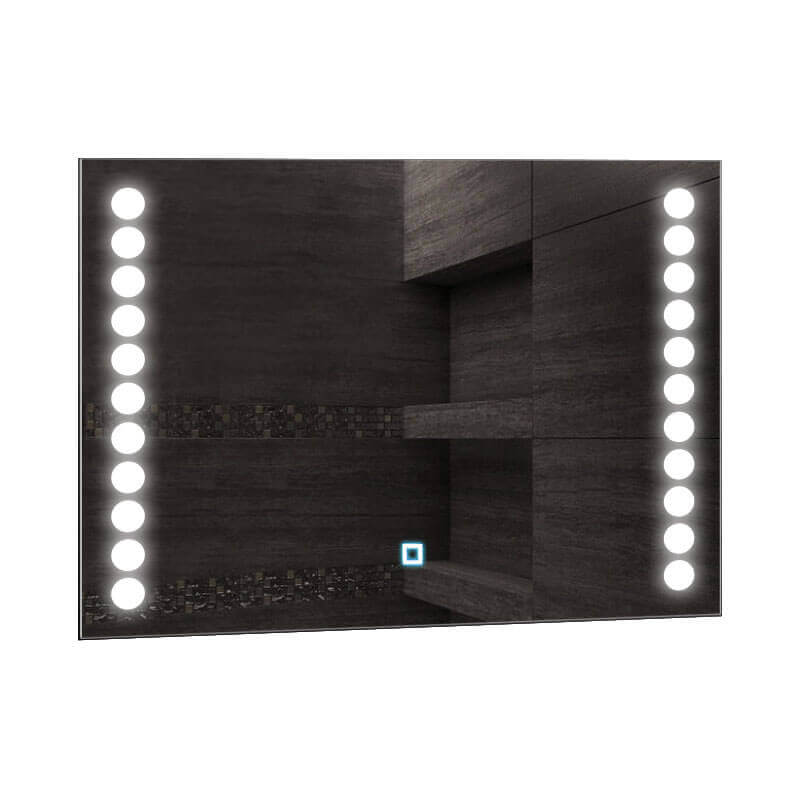 

Зеркало SmartWorld Lira серия Smart с подсветкой LED прямоугольное 130x120x3см. (Smart-Lira-120x130)