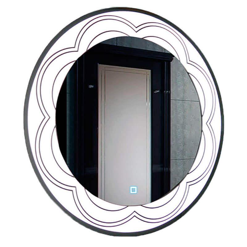 

Зеркало SmartWorld Yara серия Smart в ванную с подсветкой круглое 130x130x3см. (Smart-Yara-130x130)