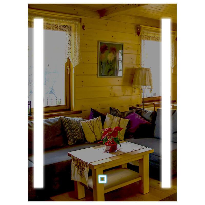 

Зеркало SmartWorld Miranda серия Smart с подсветкой LED во весь рост 110x100x3см. (Smart-Miranda-100x110)