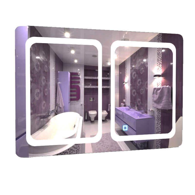 

Зеркало SmartWorld Zlata_2 серия Smart с подсветкой LED прямоугольное 160x90x3см. (Smart-Zlata_2-90x160x3)