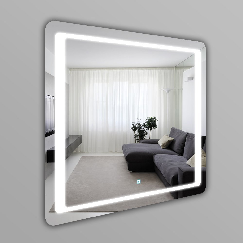 

Зеркало SmartWorld Lera серии Smart с подсветкой LED прямоугольное 160x120x3см. (Smart-Lera-120x160)