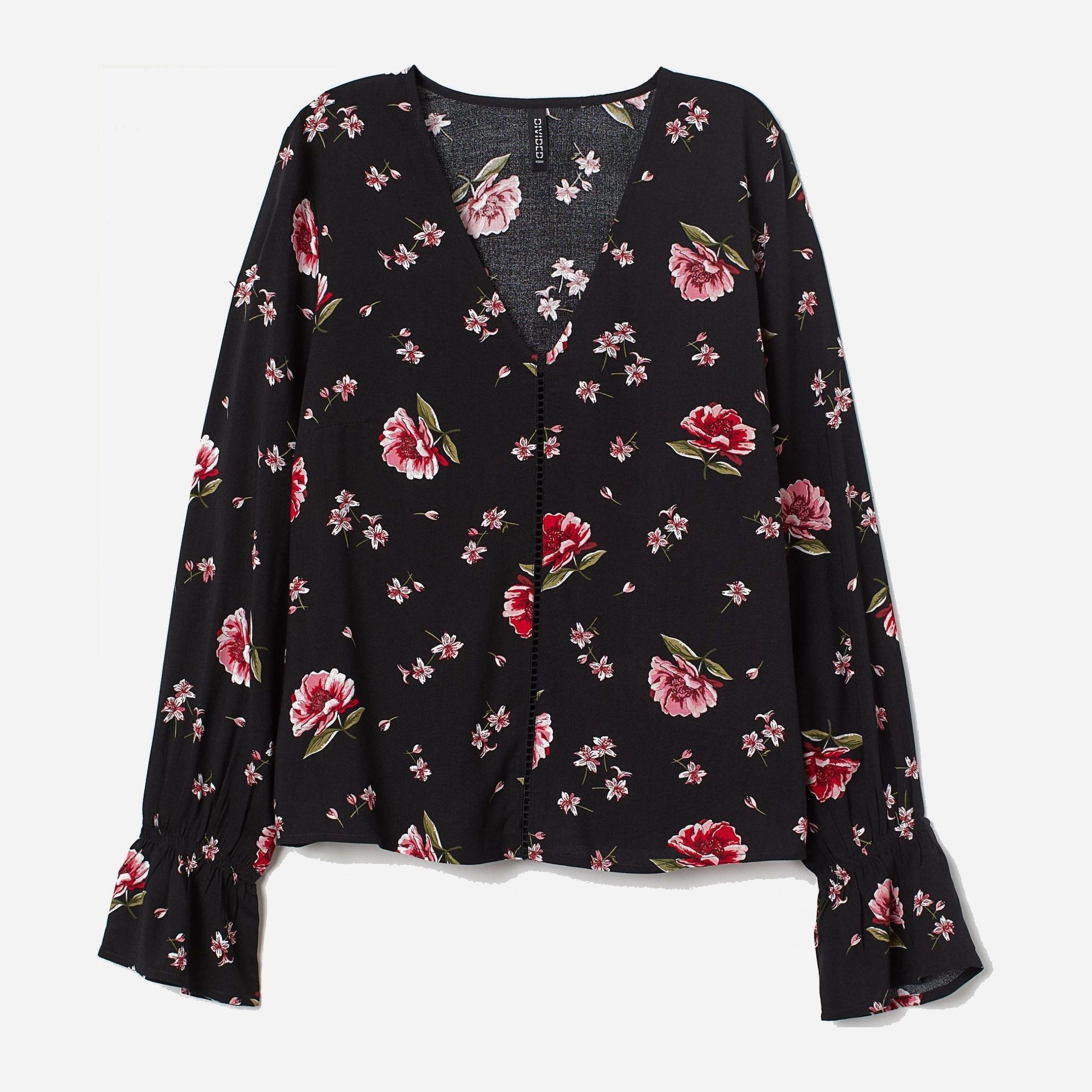 

Блузка H&M 7114649 34 Черная