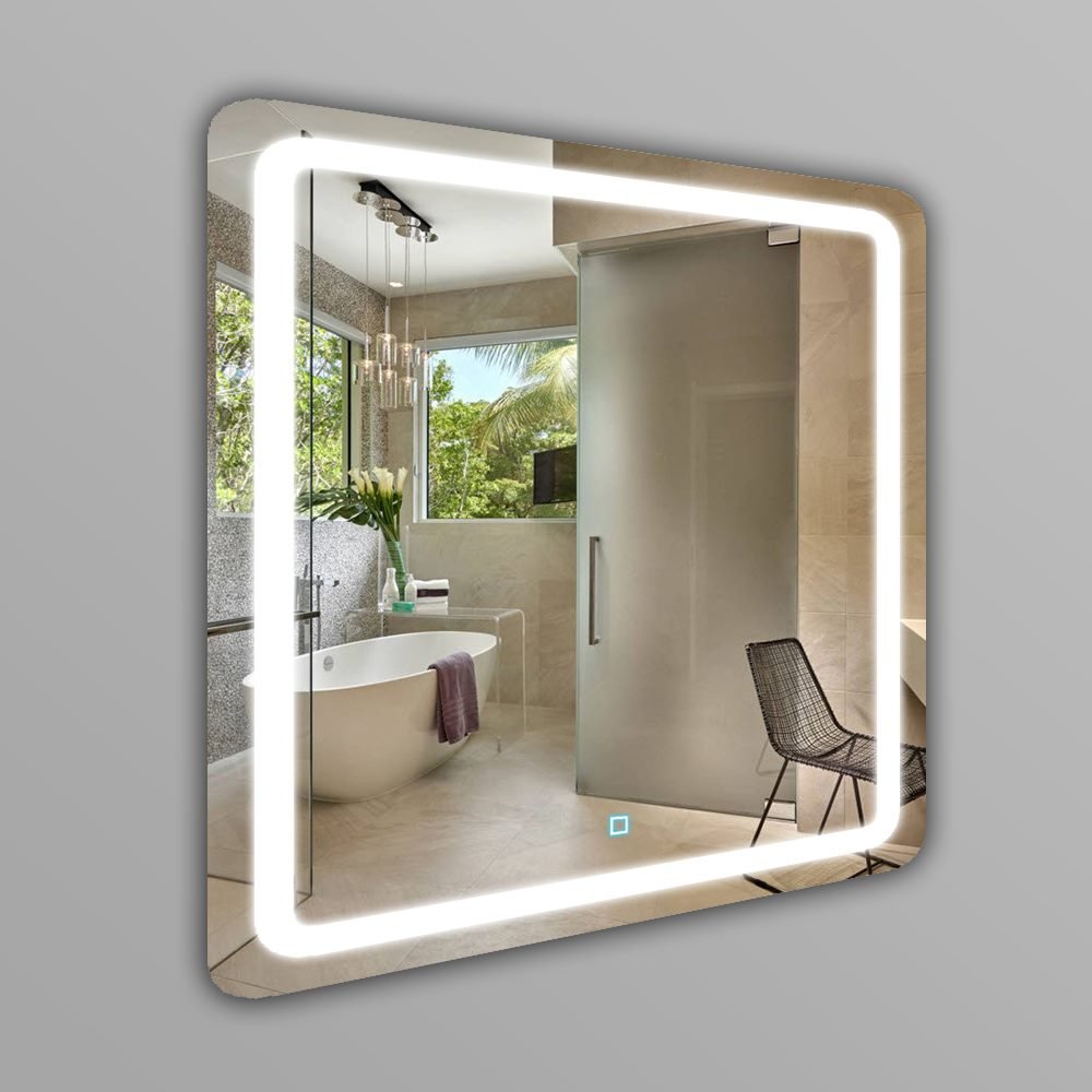 

Зеркало в ванную SmartWorld Kira серия Smart с подсветкой LED прямоугольное 120x50x3см. (Smart-Kira-50x120)