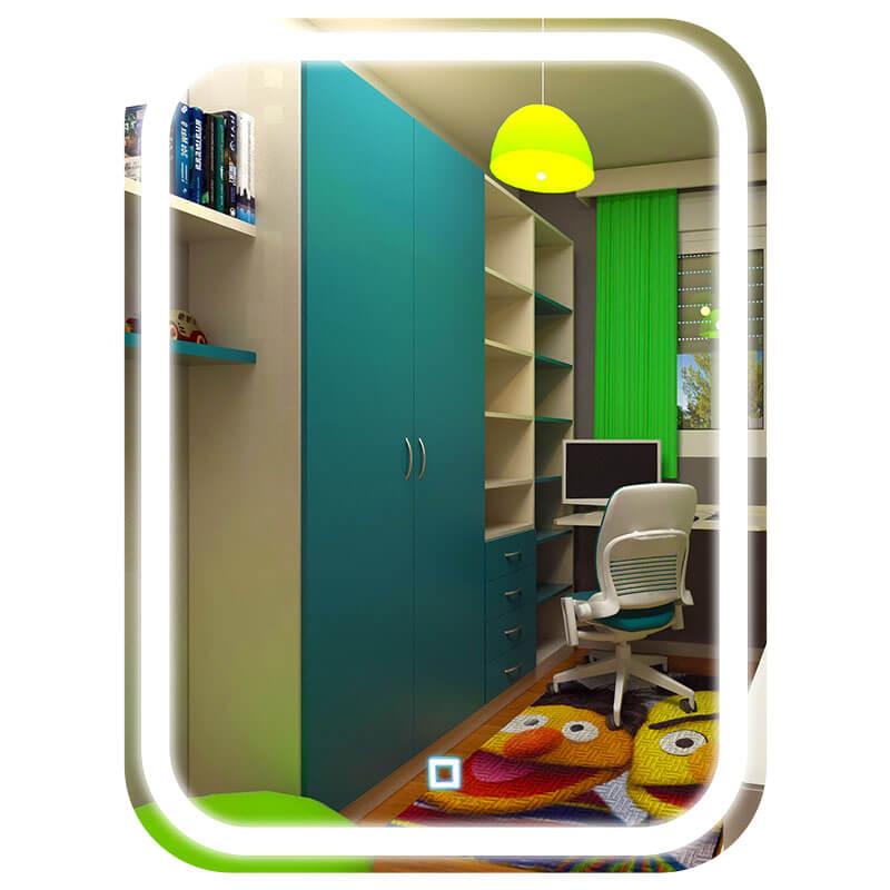 

Зеркало SmartWorld Camela серии Smart с подсветкой LED прямоугольное 100x50x3см. (Smart-Camela-50x100)