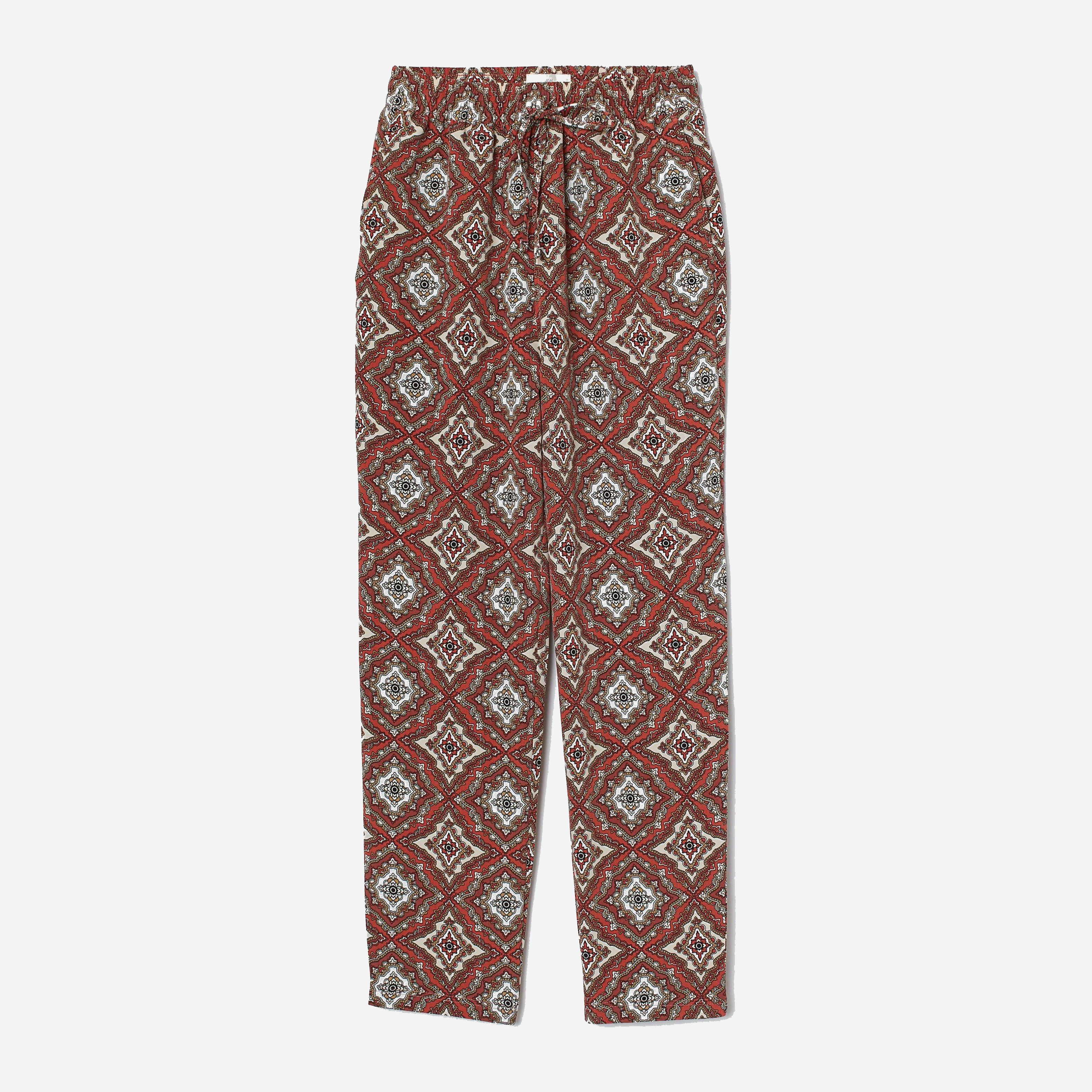 

Брюки H&M 7655990 36 Терракотовые с красным