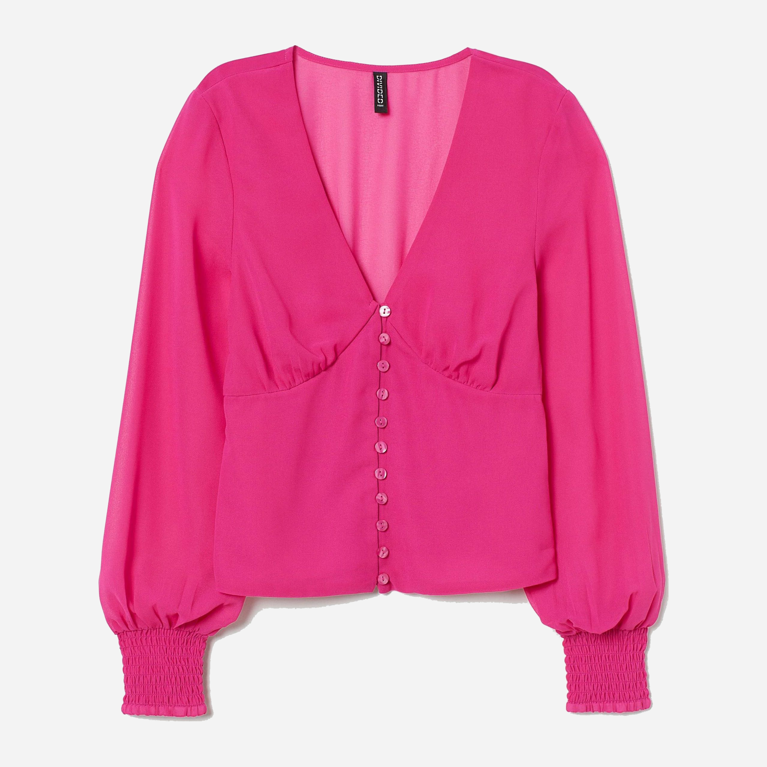 

Блузка H&M 8109080 38 Фуксия