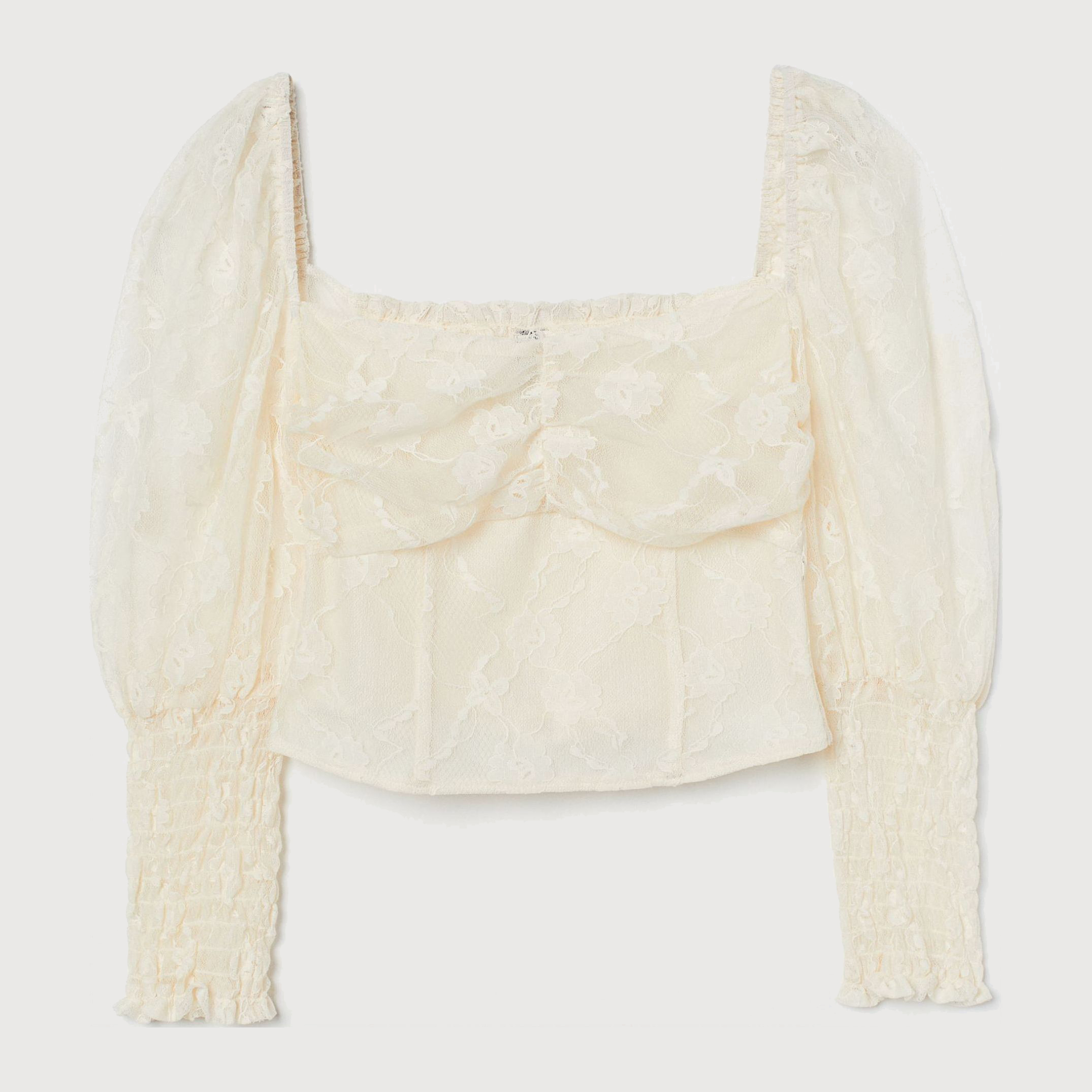 

Блузка H&M 8884732 32 Кремовая