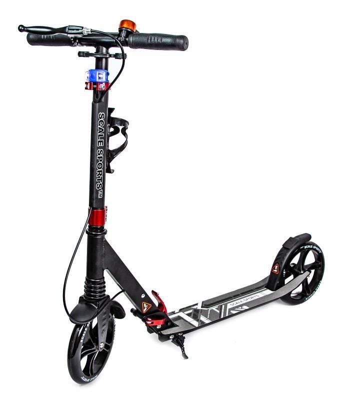 

Самокат двухколесный Scale Sports SS-08 Black Ручной